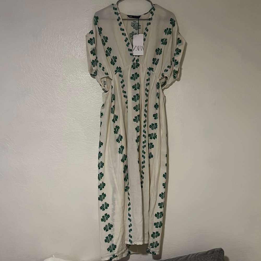 NEW Zara Dress with Cut Outs